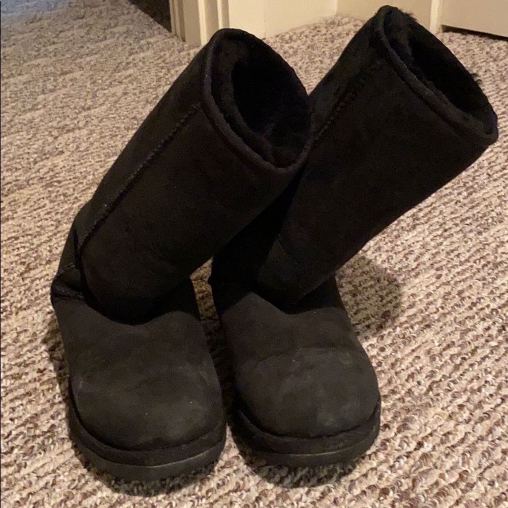 Black Ugg Boots Size 6